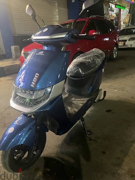 Scooter aero galaxy H2O  ماشي ٦٣ كيلو اتشحن مرا للتواصل   01152529002 2