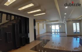 I villa roof middle Semi furnished for rent in mountain view Hyde park new cairo