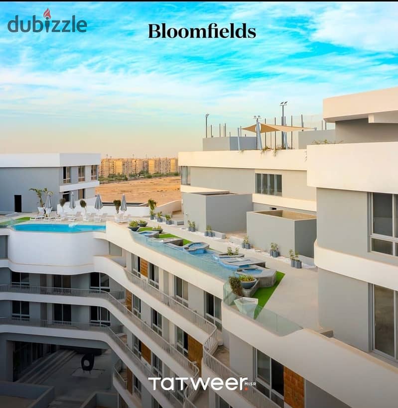 with discount 10% and installments for 10 years Own Apartment in Bloomfield's New Cairo 2