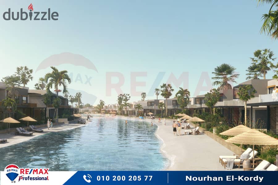 A villa in the heart of Ras Al-Hikma at the price of a chalet and with the longest payment period 2