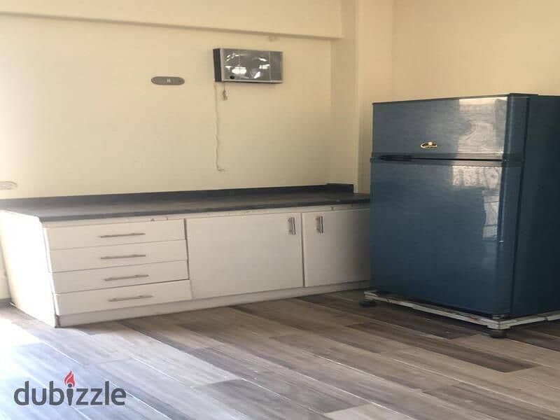 Furnished studio for rent on Mostafa Kamel axis in the First Settlement 12