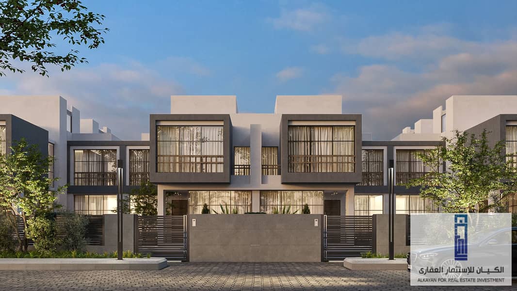 Own a villa at the price of an apartment in installments for 8 years in Somow Compound, Sheikh Zayed 2