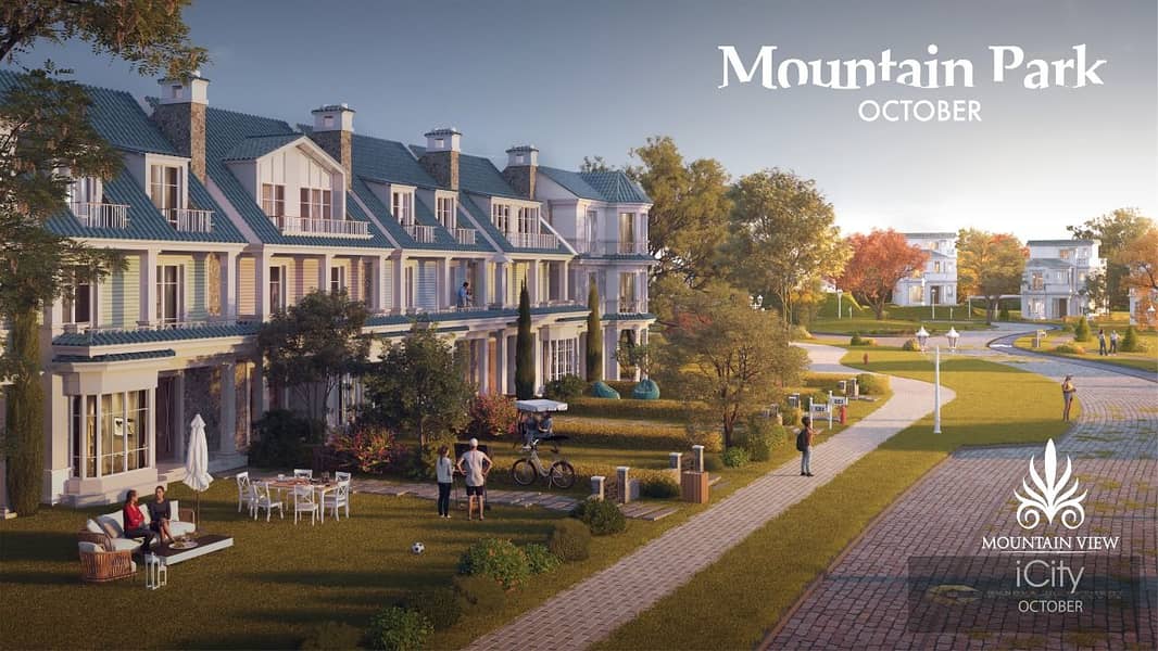 I VAILLA  Mountain View October Park Ready To Move كمبوند مونت فيو اكتوبر للبيع استلام فوري بجاردن بسعر لقطة 3