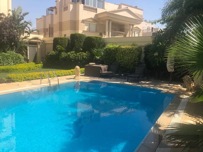 A palace for sale in one of the most luxurious compounds in Sheikh Royal City Compound. A palace with a building area of ​​900 square meters and 7 bed 13