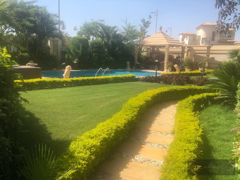 A palace for sale in one of the most luxurious compounds in Sheikh Royal City Compound. A palace with a building area of ​​900 square meters and 7 bed 15