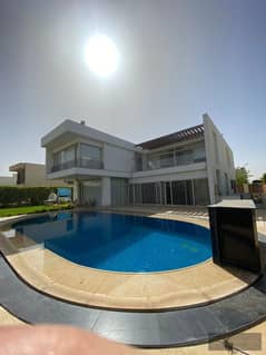 Fully finished villa for sale in Allegria Compound (designed by Shahira Fahmy)  Earth: 910  Bua: 670  8 bedrooms   10 bathrooms   2 kitchen   Swimming