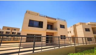 Independent villa in Alma Compound, Sheikh Zayed. 60% paid and the rest over a year. An upscale compound with 24-hour services and security. A villa w