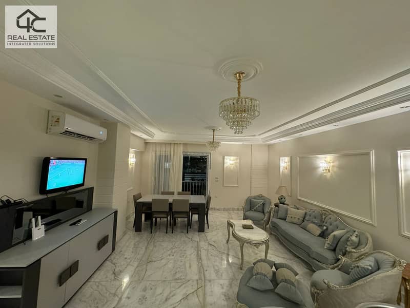 Apartment with private garden for rent  fully finished and ready to move Hyde Park New Cairo 1