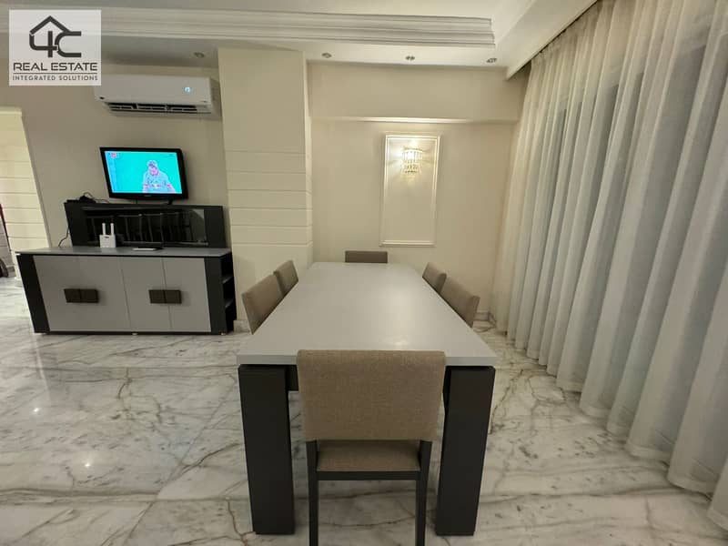 Apartment with private garden for rent  fully finished and ready to move Hyde Park New Cairo 3