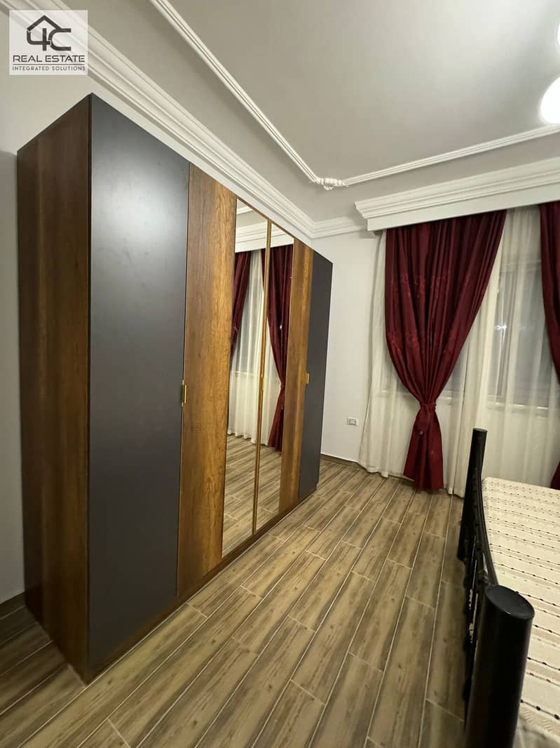 Apartment with private garden for rent  fully finished and ready to move Hyde Park New Cairo 19