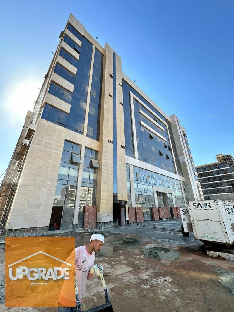 A commercial store of 42 meters, immediate receipt and operation next month, the financial district, the administrative capital, for a period of 4 yea 1