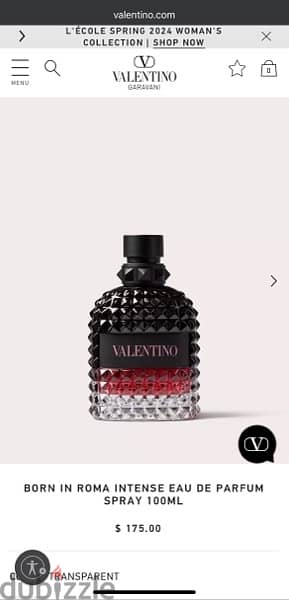 Valentino Uomo Born in Roma Intense 100 ml 7