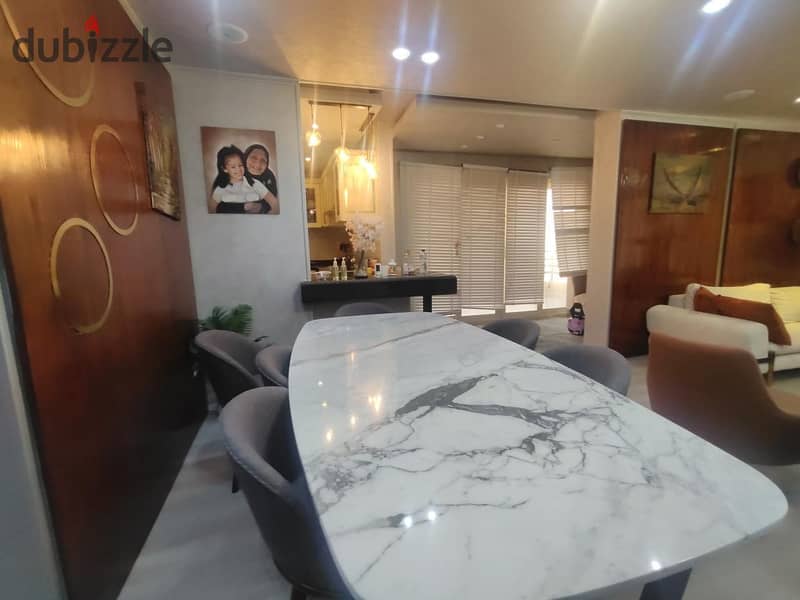 apartment for rent fully furnished in the square compound new cairo شقة للإيجار مفروشة بالكامل فرش فندقي  بكمبوند ذا سكوير التجمع 6