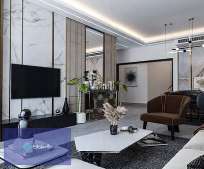 At the opening price, with a down payment of 212,000, a 125-meter apartment in Gziza Compound, a garden complete with natural and water landscapes