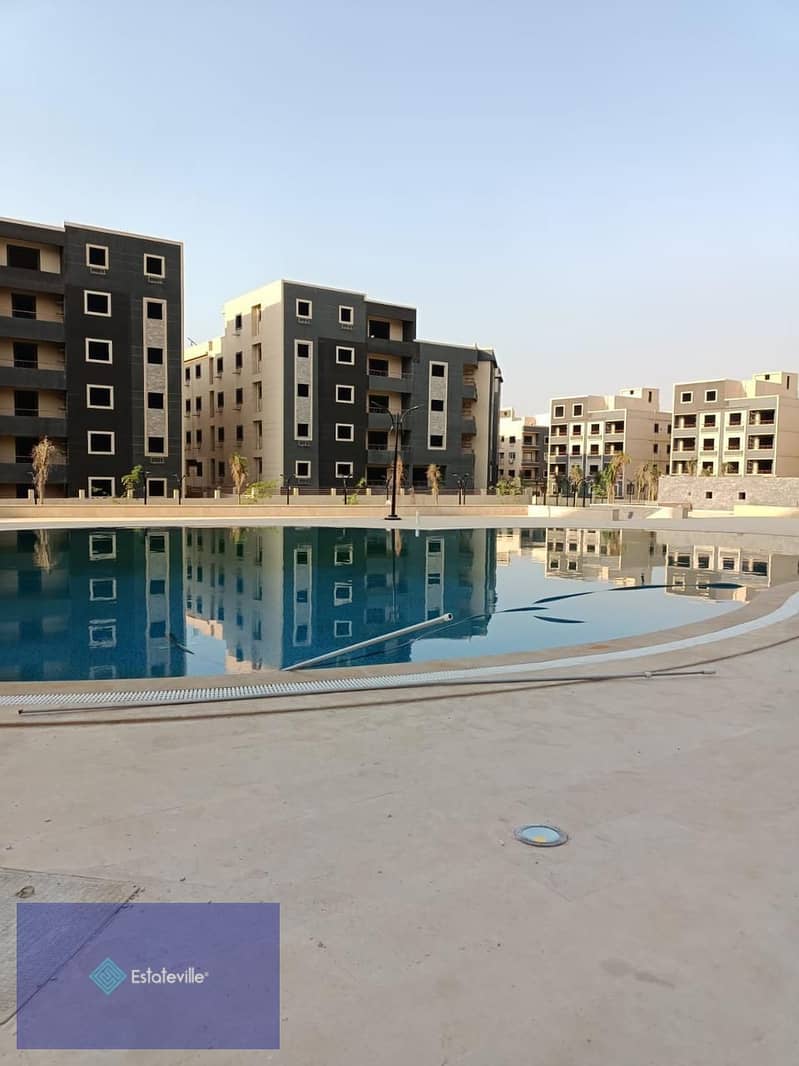 175 sqm apartment, immediate receipt, in the heart of the Fifth Settlement, with a 10% down payment and installments over 5 years. 6