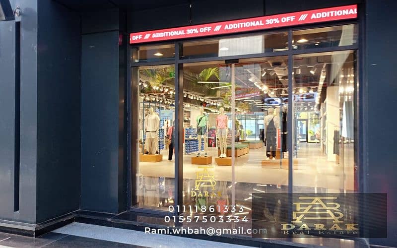 Shop for sale in Madinaty East Hub, immediate delivery, old price and commercial savings Shop for sale in Madinaty East Hub, the largest mall in Madin 6