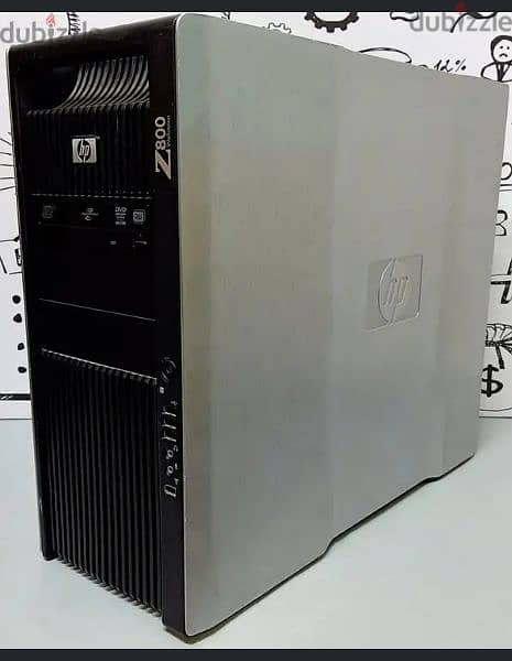 Hp workstation Z800  2 processor 6