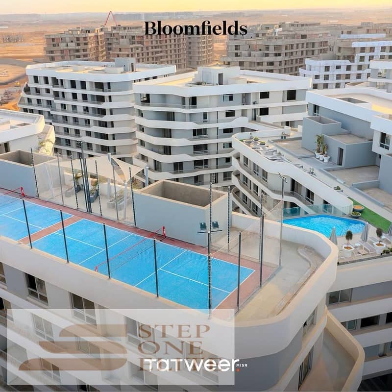 Apartment for sale, fully finished, installments over 10 years, in Al-Musqbal city 11