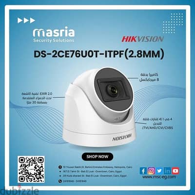 Camera 8M HIKVISION