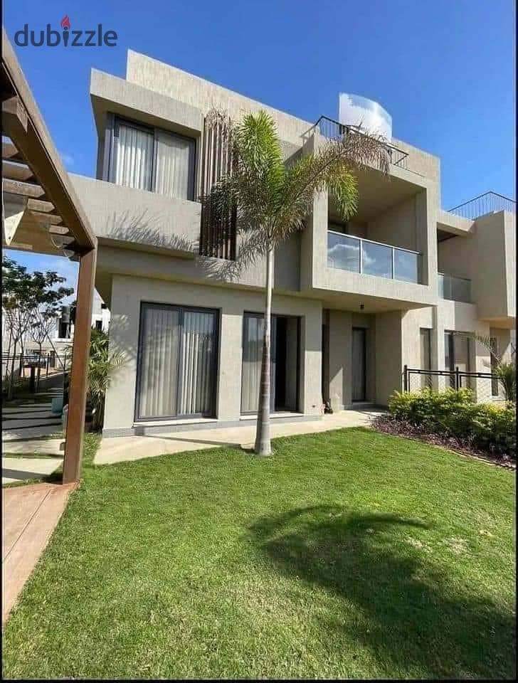 View and receive a finished villa for sale in installments over 10 years in a compound ready to be inspected in Sodic East El Shorouk 3