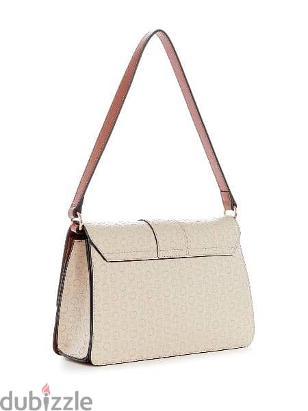 Guess Factory Evie Embossed Logo Shoulder Bag 13