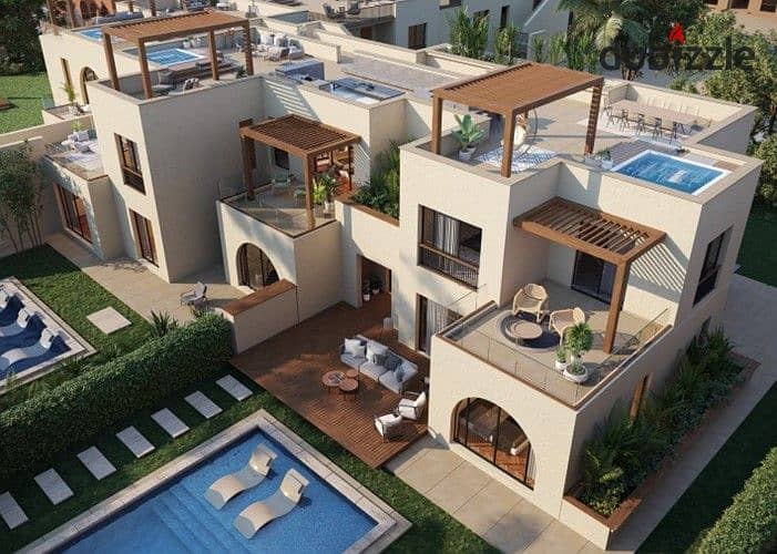 Ground Floor Studio with Garden, Fully Finished in Hurghada, First Row by the Sea 2