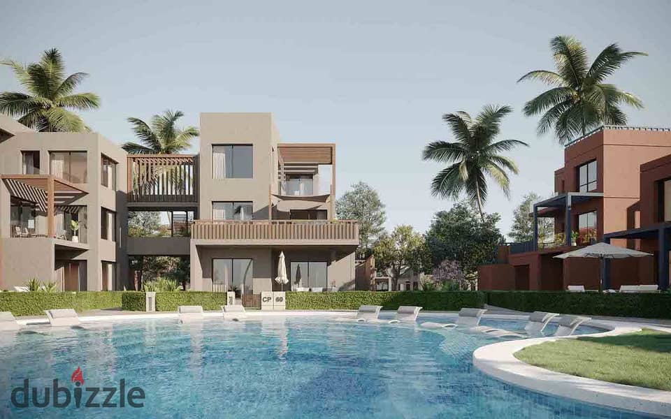 Ground Floor Studio with Garden, Fully Finished in Hurghada, First Row by the Sea 3