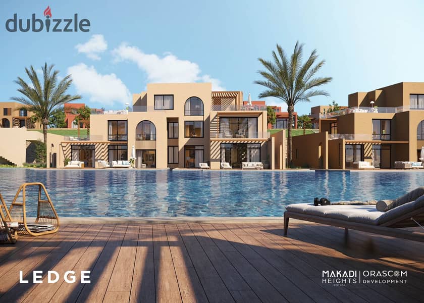 Ground Floor Studio with Garden, Fully Finished in Hurghada, First Row by the Sea 8