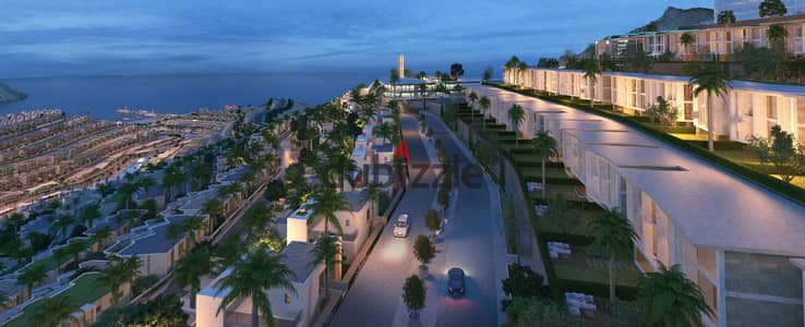 With a 35% down payment and installments in Monte Galala Ain Sokhna with a direct sea view