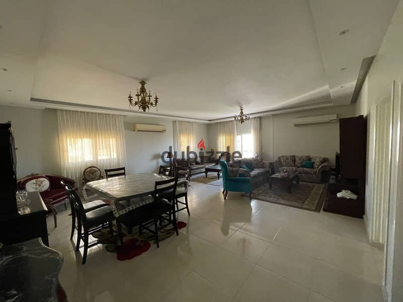 apartment for rent with a luxurious furniture in shekh zayed beverlly hills 3