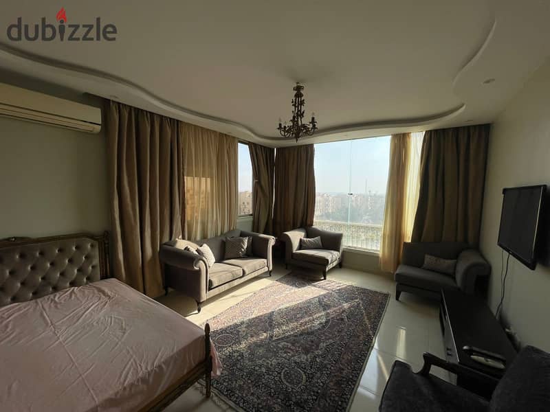 apartment for rent with a luxurious furniture in shekh zayed beverlly hills 6