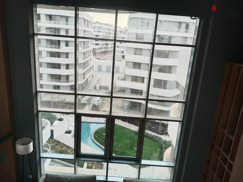 لسرعه البيع شقه 130م متشطبه في بلوم فيلدز المستقبل سيتي For quick sale, a 130 sqm apartment, fully finished, in Bloomfields Mostakbal City 7