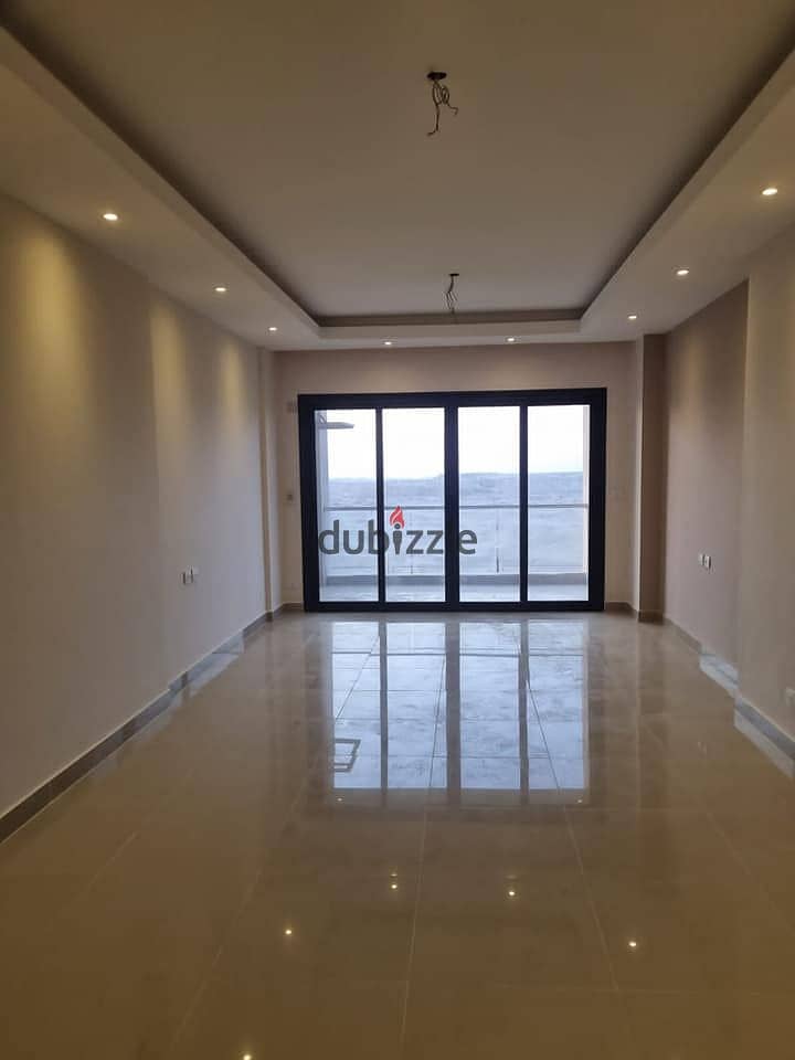 Finished apartment installment over 10 years view on lakes next to Hap Town Hassan Allam Future Bloomfeilds for sale installments from Tatweer Misr 8