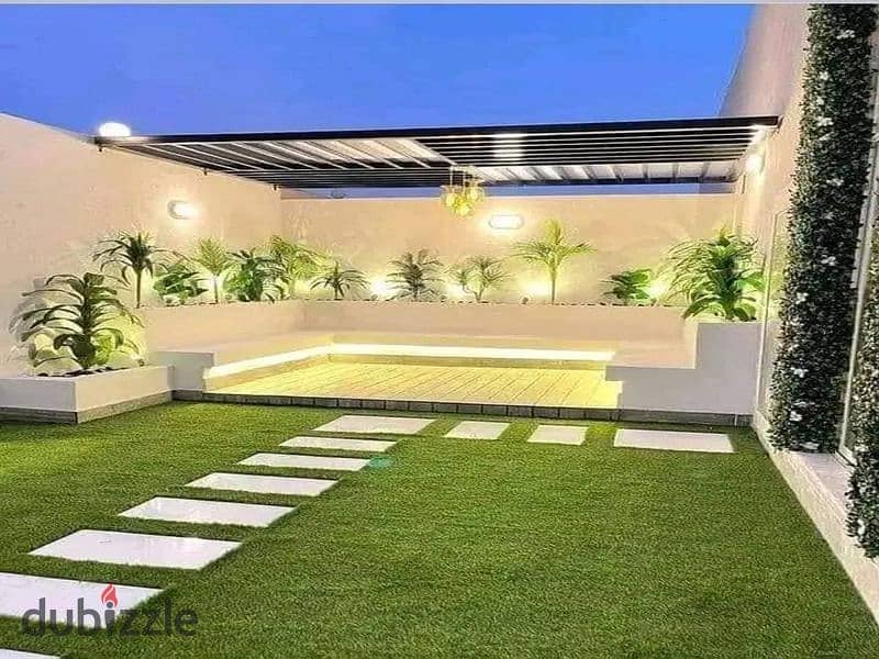 للبيع بسعر اللونش فيلا 212م عالنافوره بجوار مدينتي علي محور الامل At the first price 212m villa next madinaty 5