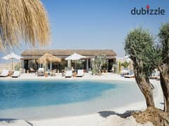 Distinctive chalet in Ras Al-Hekma with a view directly on the lagoon With only 5% down payment and for the first time, installments over 10 years 0