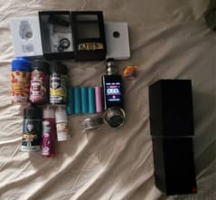 جاهزة علي الشرب geek vape فيب dl نفس شيشة مود و تانك سلكة وقطنة vape