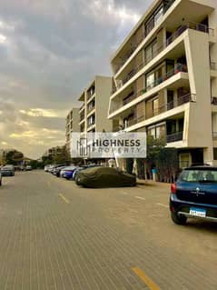 Apartment for sale, located in front of Cairo Airport, directly on the Suez Road, at taj city, with an open view on the garden