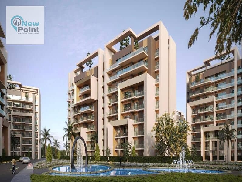 For 686 thousand downpayments, choose your investment and own a 120 sqm apartment in the R8 area in City Oval, the Administrative Capital. 0