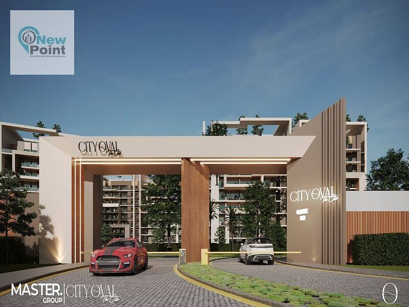 For 686 thousand downpayments, choose your investment and own a 120 sqm apartment in the R8 area in City Oval, the Administrative Capital. 1