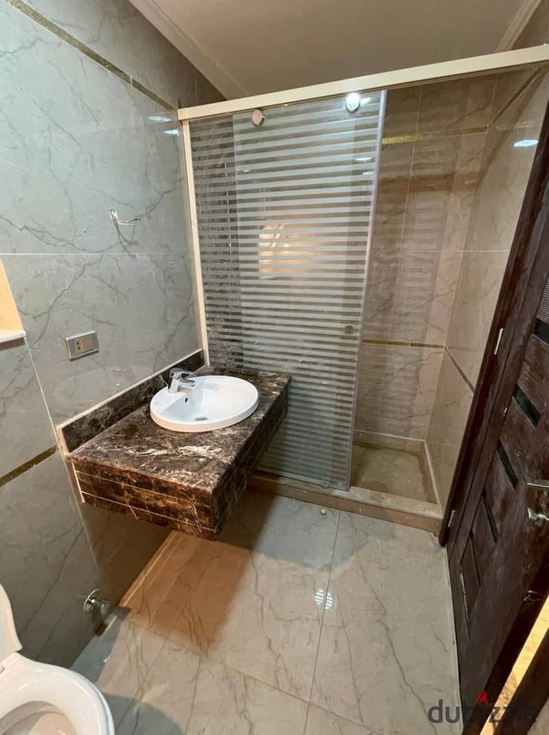 Apartment for immediate receipt, fully finished, with air conditioners and kitchen, in Amorada Compound In the heart of New Cairo-  Prime Location 5