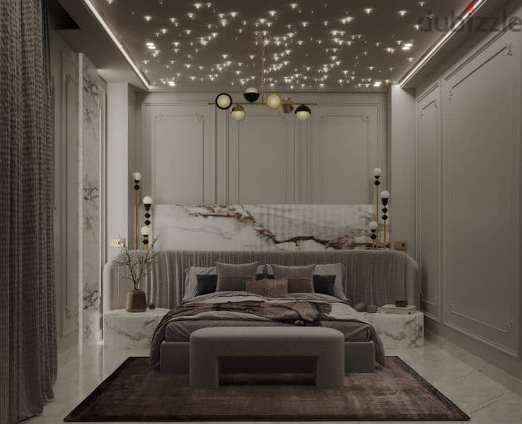 ديكور الفيبر اوبتكس Fiberoptics stars Decor 3