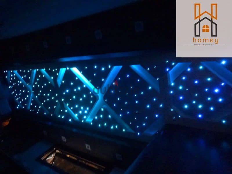 ديكور الفيبر اوبتكس Fiberoptics stars Decor 6