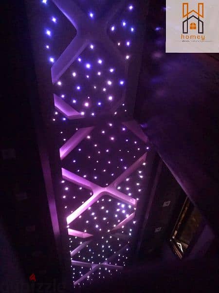 ديكور الفيبر اوبتكس Fiberoptics stars Decor 7