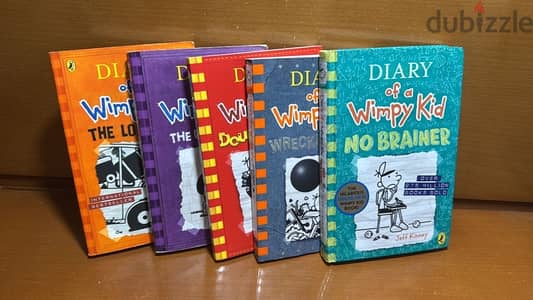 | ٥ كتب - Diary Of A Wimpy Kid