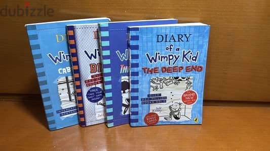 | Diary Of A Wimpy Kid - ٤ كتب