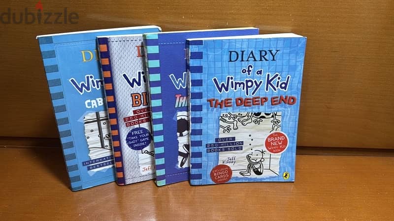 | Diary Of A Wimpy Kid - ٤ كتب 0