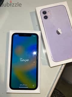 iphone 11 128 GB كسر زيرو حالتو اكنو جديد بالعلبه مفيهوش خدش 0