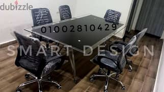 ترابيزة اجتماعات زجاج سيكوريت ضد الكسر/ميتينج روم _ Meeting table/room