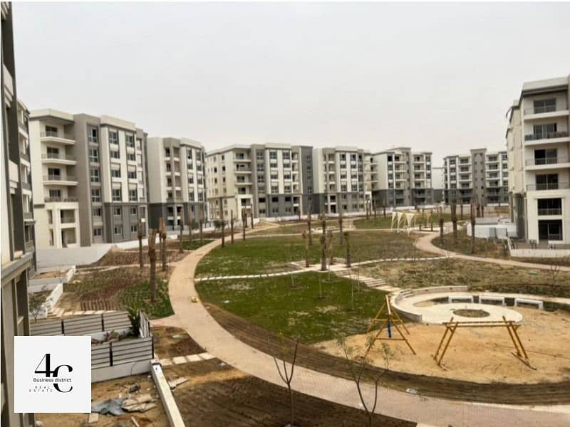 Apartment 145m 2 bedrooms, ready to move for sale view Landscape at the lowest price in Hyde Park in New Cairo 0