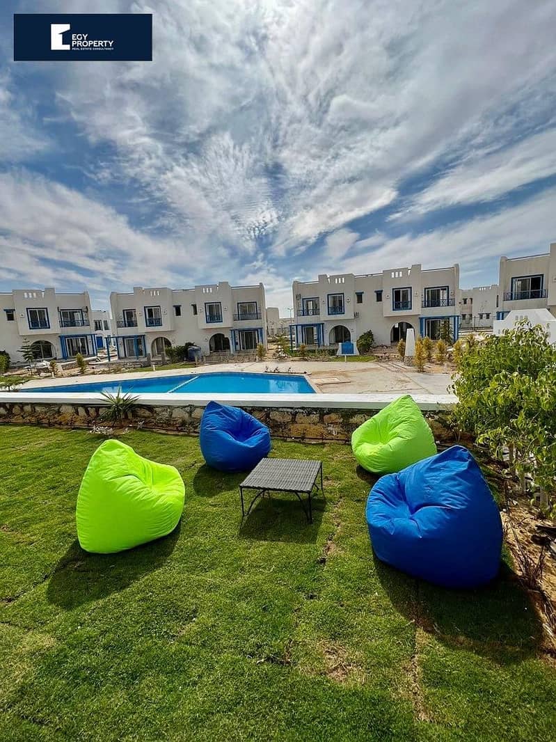 Direct To The Sea & Lagoon Lowest Price with installments Chalet For Sale in Mountain View Ras El Hikma - North Coast 9